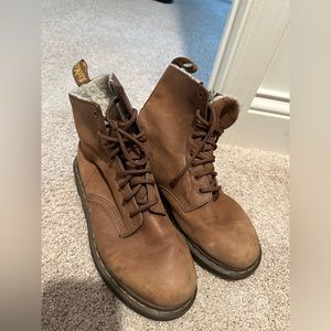 Dr. Martens Serena Faux Fur Lined Boots